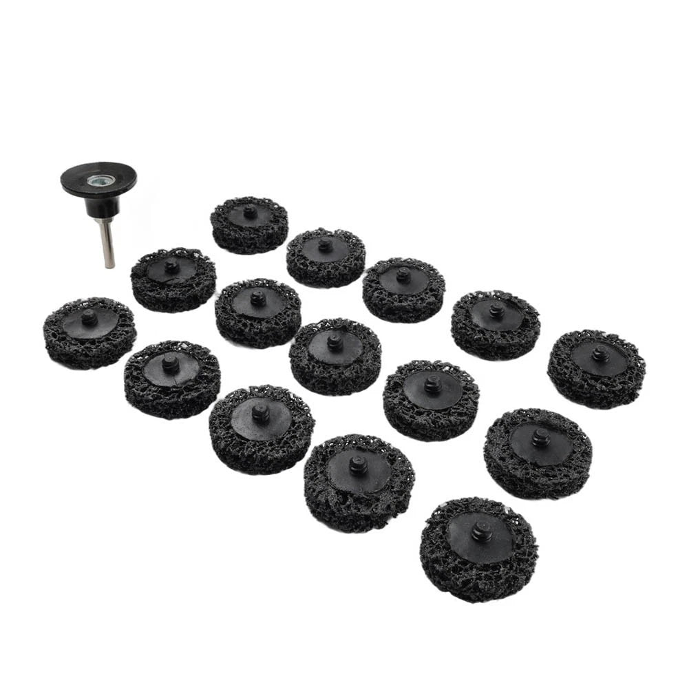 15pcs 2 Inch Poly Strip Disc Wheel for Angle Grinder