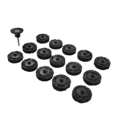 15pcs 2 Inch Poly Strip Disc Wheel for Angle Grinder
