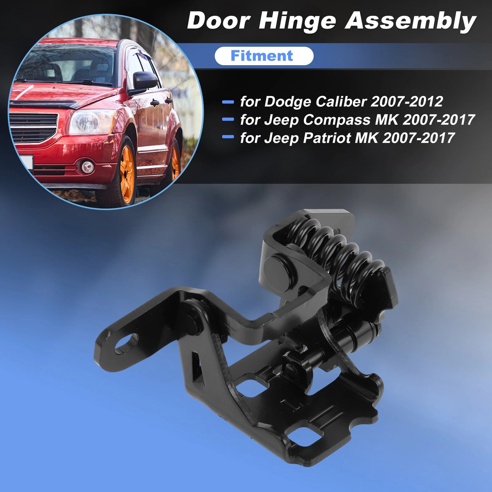 Door Hinge Assembly for Dodge Caliber 2007-2012 Car Door Pivot OEM Replacement