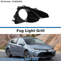 Front Left Fog Light Bezel Replacement for Toyota Corolla (2017–2019)