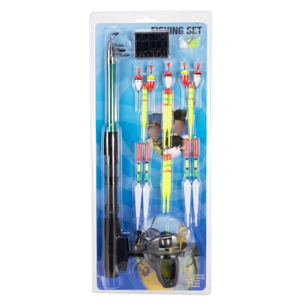 Lightweight Fishing Kit for Telescopic Rod and Reel