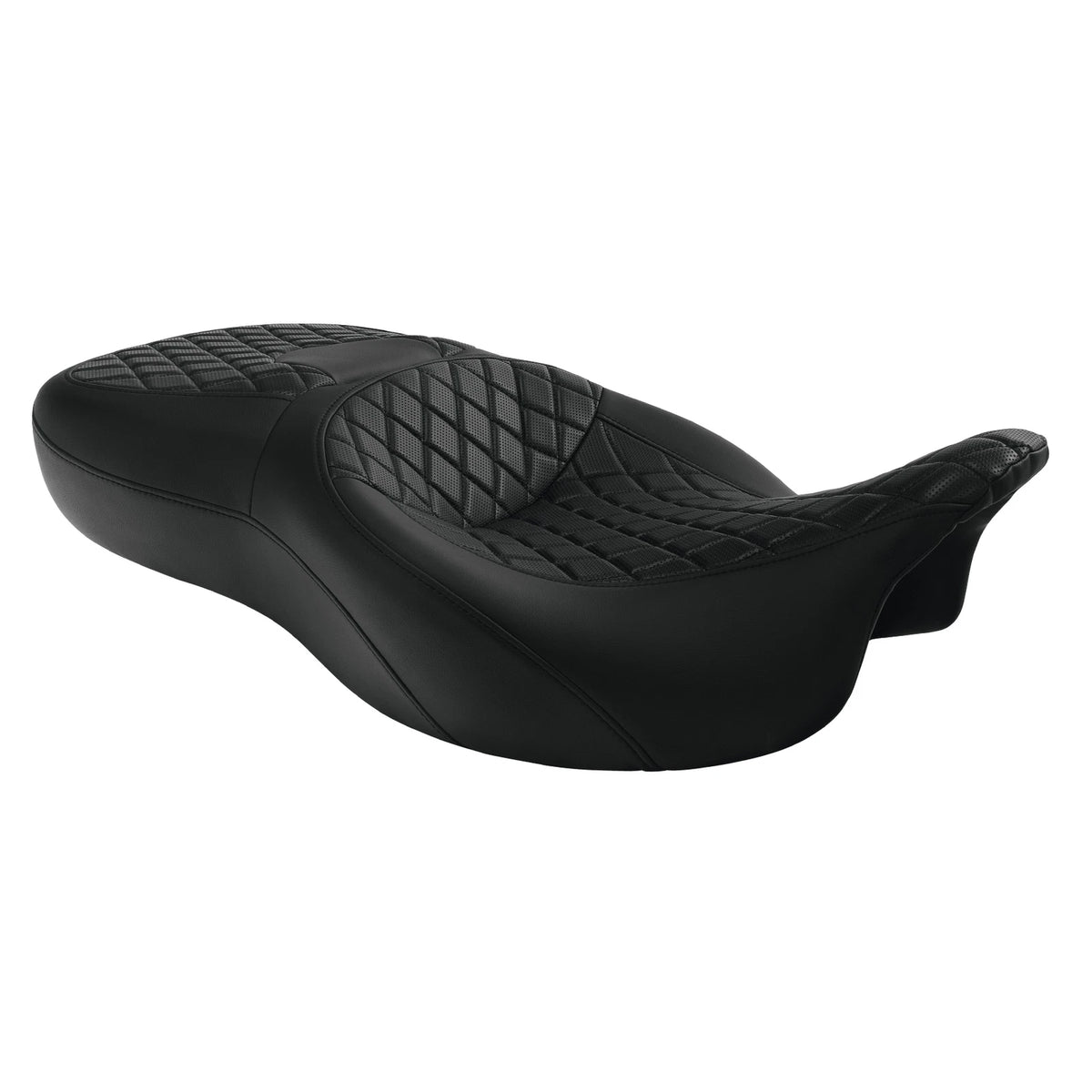 Rider & Passenger Seat for Harley Touring Electra Road Glide (2009–2023) Black