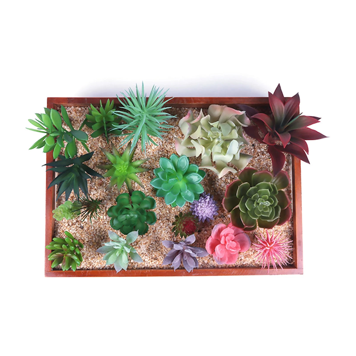 24PCS Artificial Succulent Plants Unpotted Mini Greenery