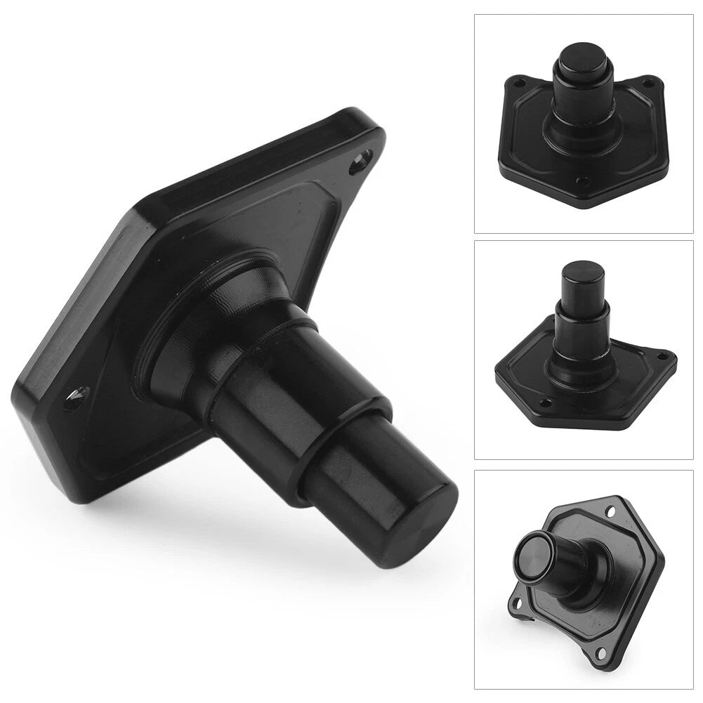 Black Solenoid Cover Starter Push Button for Harley Sportster Big Twin Dyna New