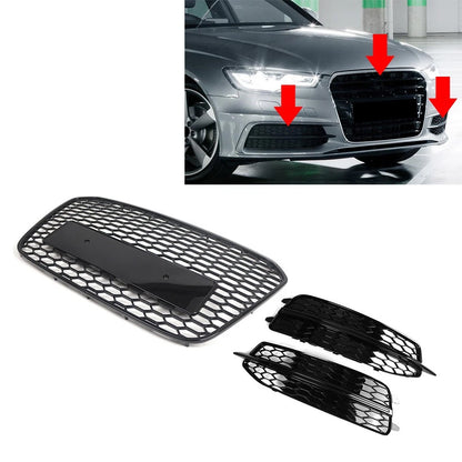 Grille with Fog Light for Audi A6 S6 (2012–2014)