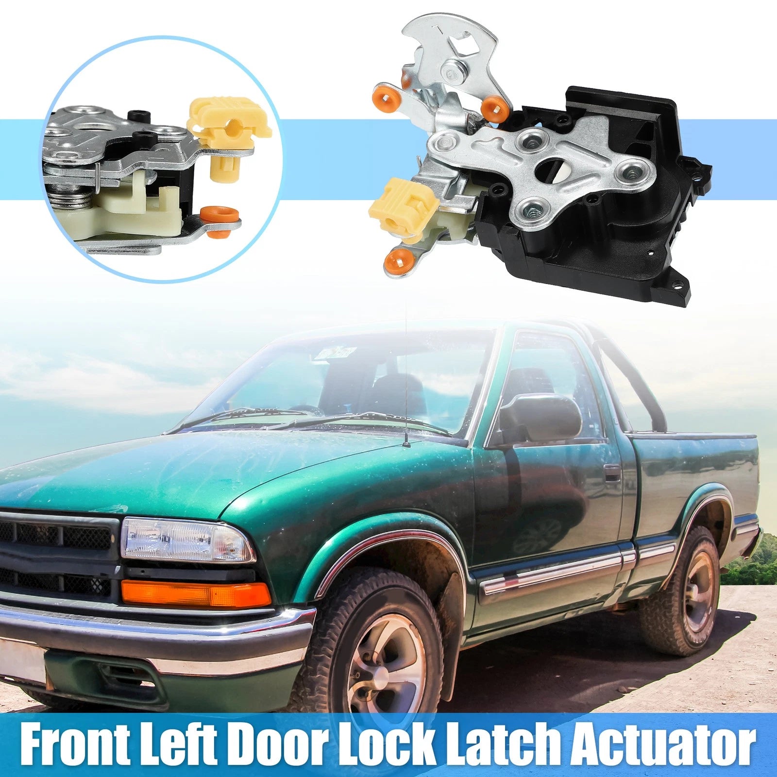 Front Left Power Door Lock Actuator Motor Replacement for Chevy GMC (2008–2014)