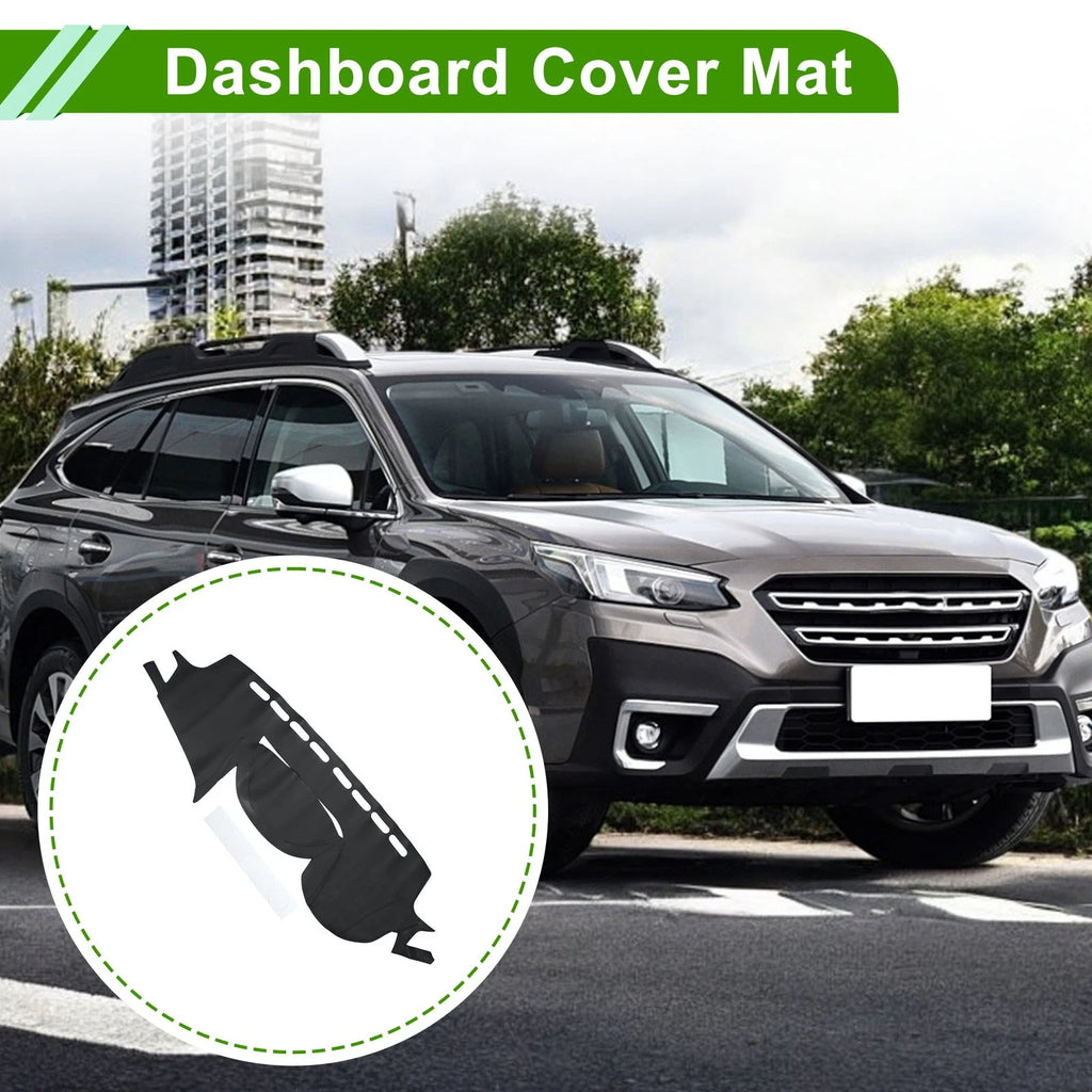 Dashboard Cover Dash Mat for Subaru Outback 2014 to 2019 Black