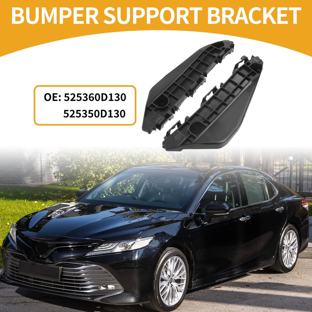 Front Bumper Support Bracket LH RH Side 1 Pair for Toyota Yaris Hatchback (2012–2019)