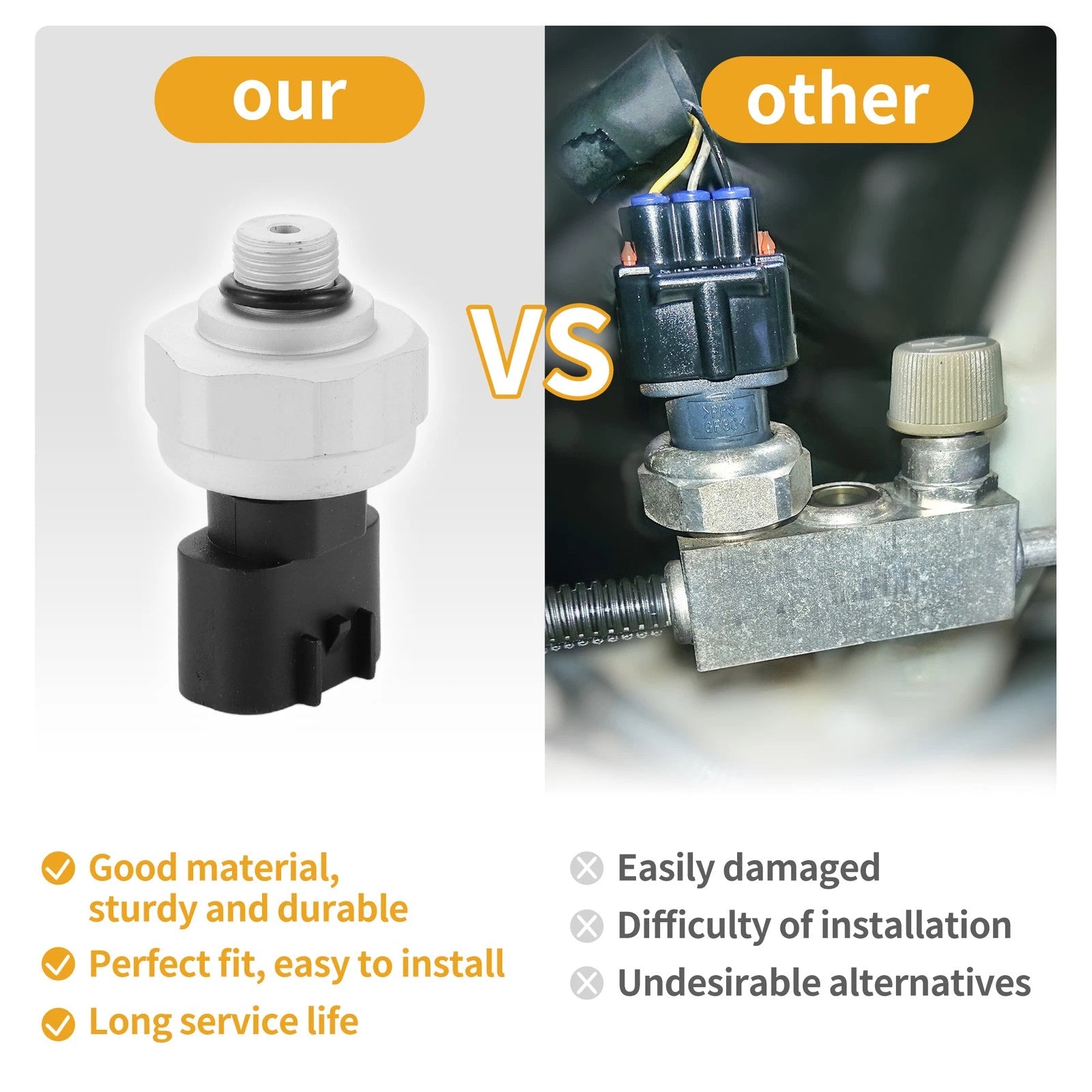 A/C Pressure Switch Sensor for Toyota Camry (2006–2017)
