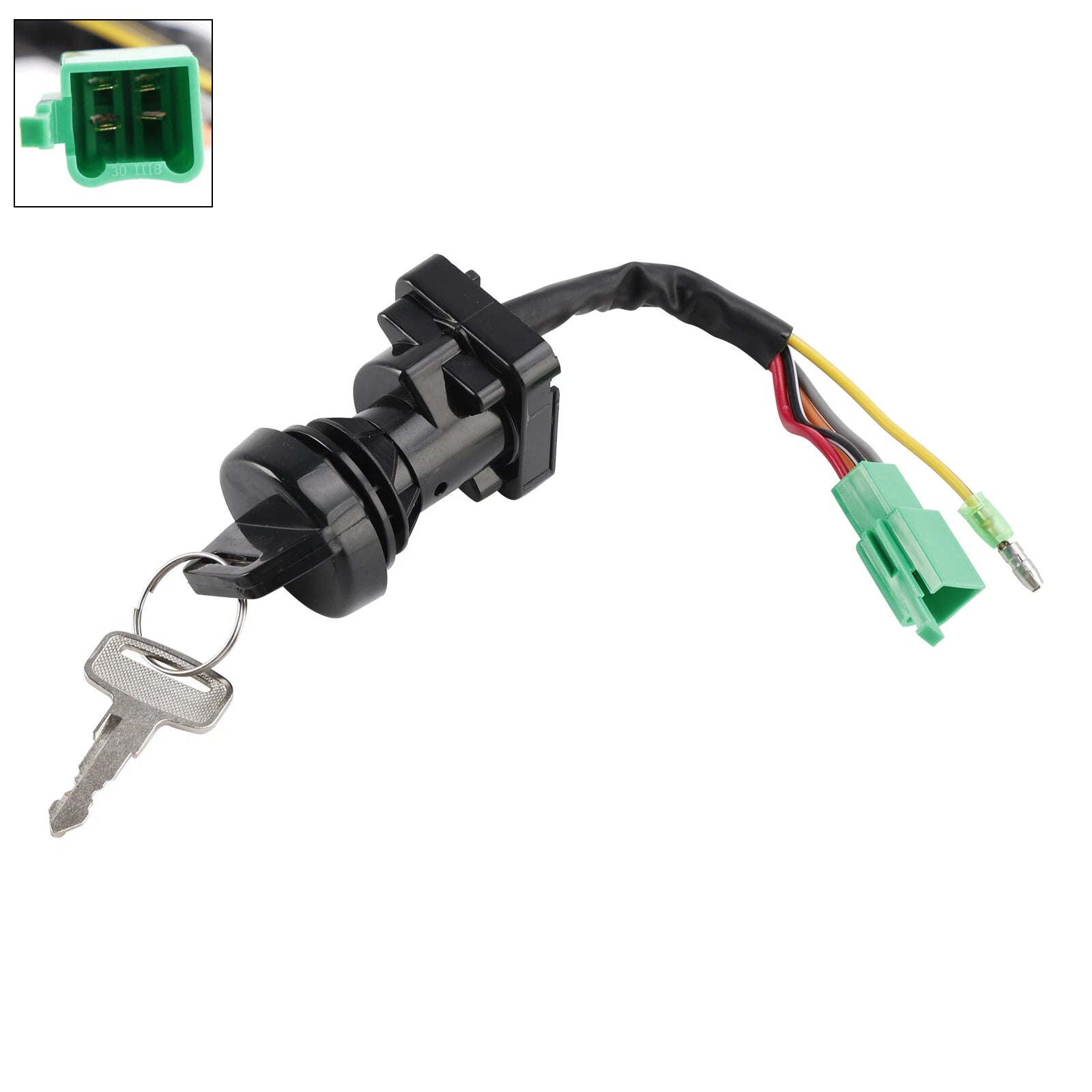 Ignition Key Switch for Suzuki LTF4WDX LT-F300F LTF300F (1991–2002)