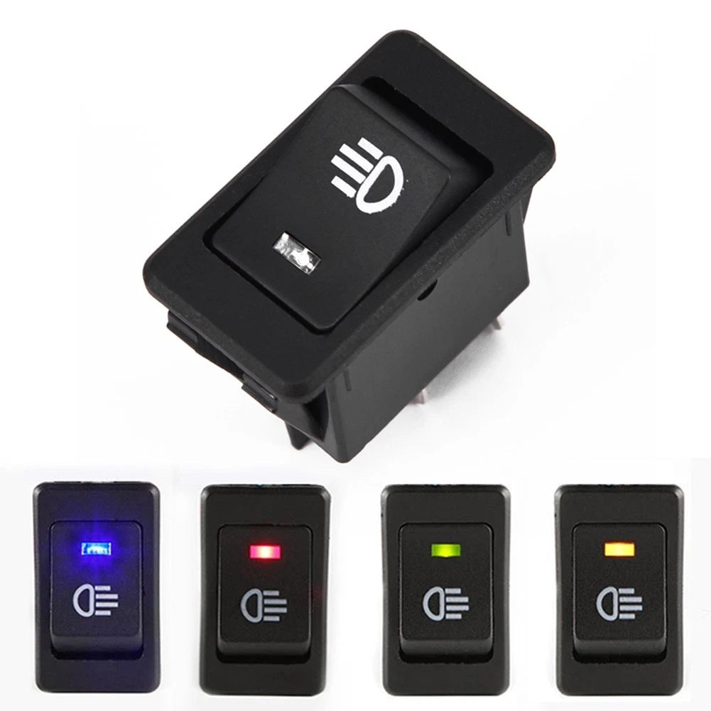 4 Pin Rocker Toggle Switch for LED Daytime Running Lights (12V 35A)
