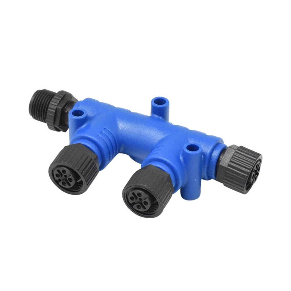 Marine T Connector for Marine Equipment (Plastic & Brass)