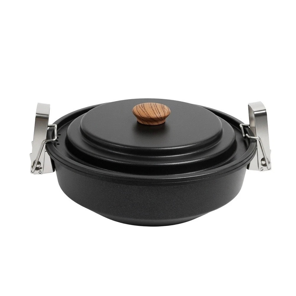 Outdoor Pressure Pot for Even Heat Distribution (No Part Numbers)