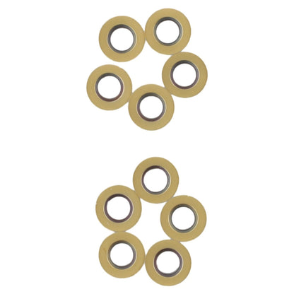 Set of 10 DP5320 Indexable Carbide Milling Inserts for