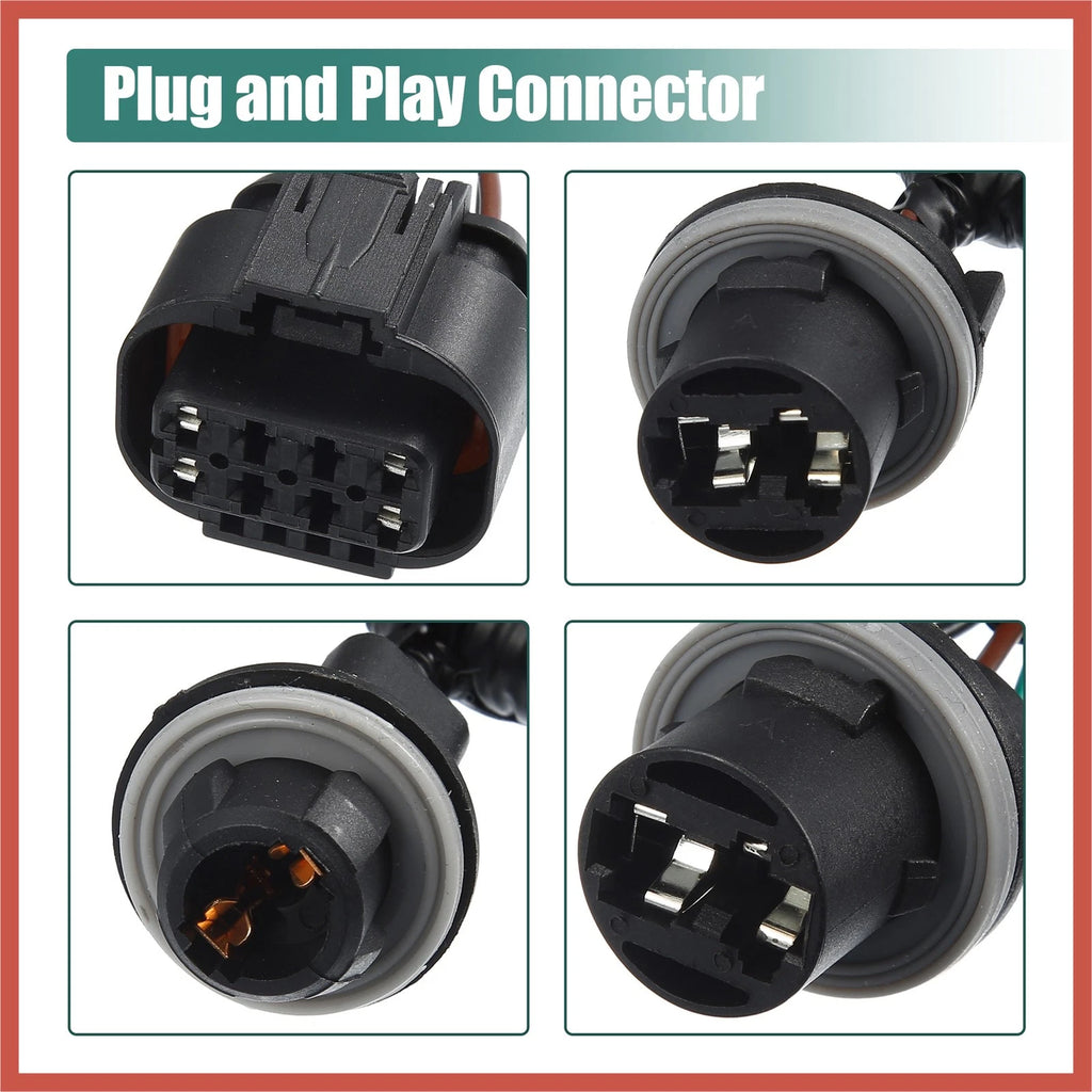 Tail Light Lamp Wiring Harness Socket for GMC (22869169) (Passenger Side)