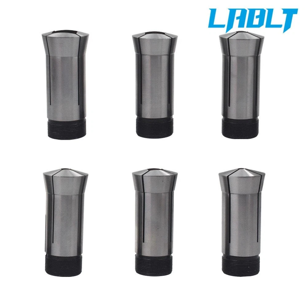 6PCS Square Collet Set for LABLT (1/4'', 5/16'', 3/8'', 1/2'', 5/8'', 3/4'')