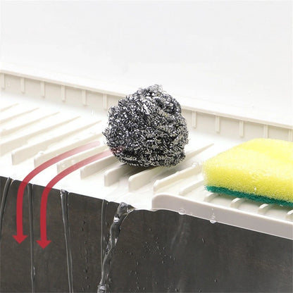 Draining Pad for Easy Clean Coverage Scratch Resistant Material