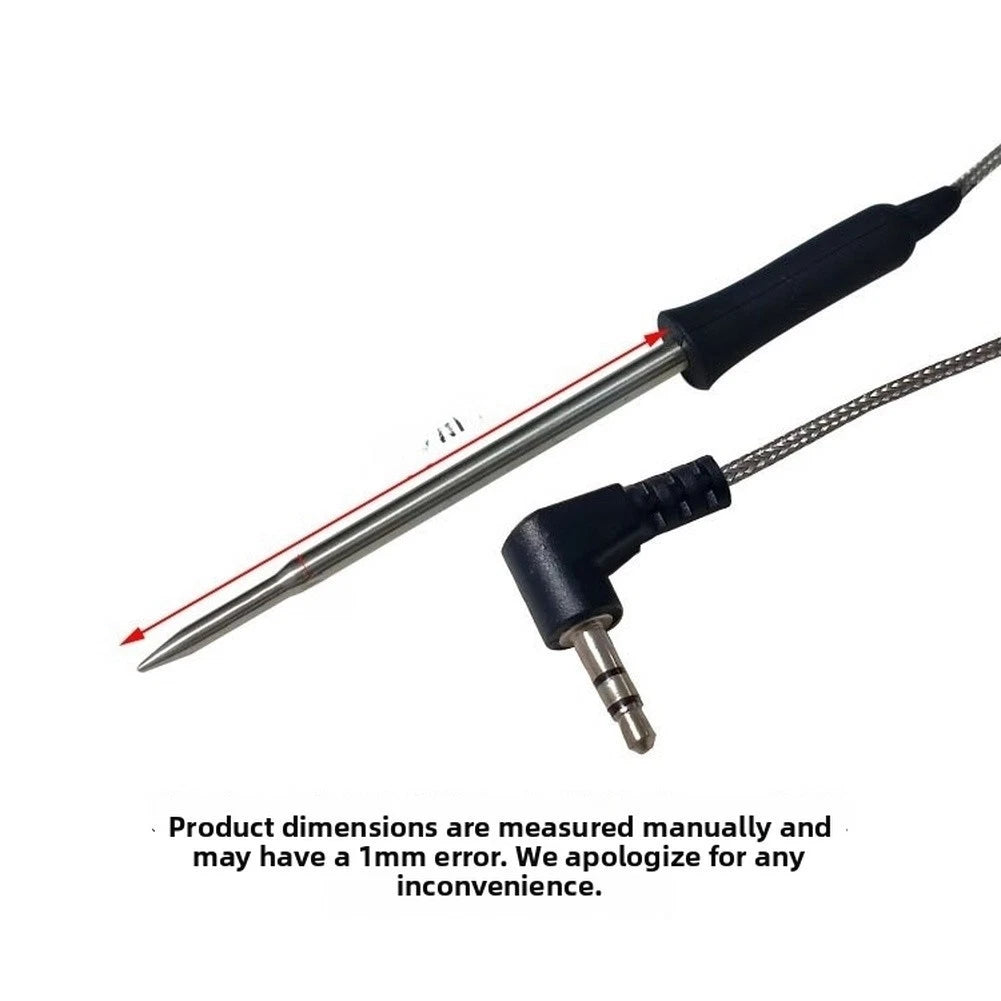 DC3.5 Connector Stainless Steel Temp Sensor Probe for Oven Barbecue