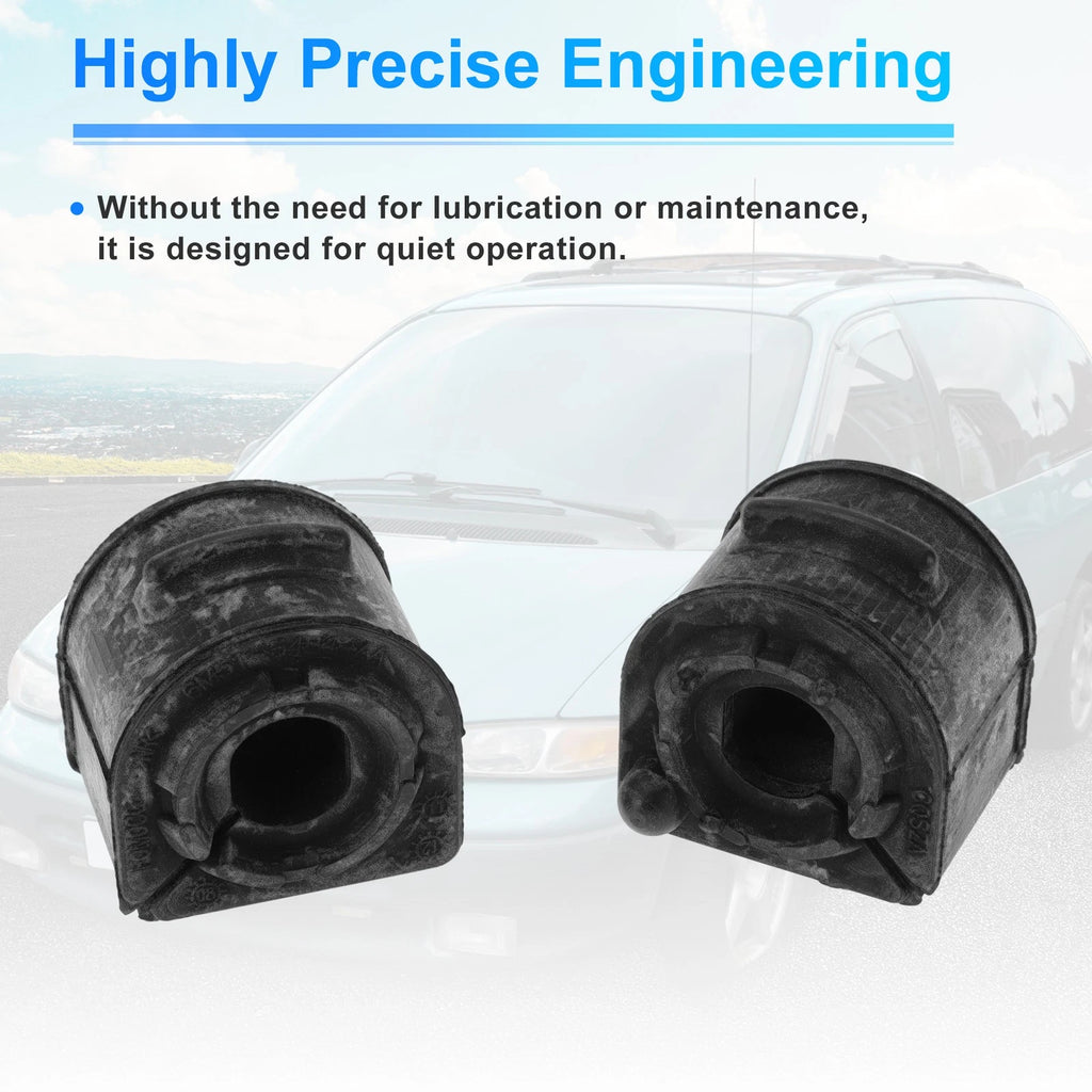 Stabilizer Sway Bar Bushing Kit No.K200628 for Mazda 3 (2004–2013) Black