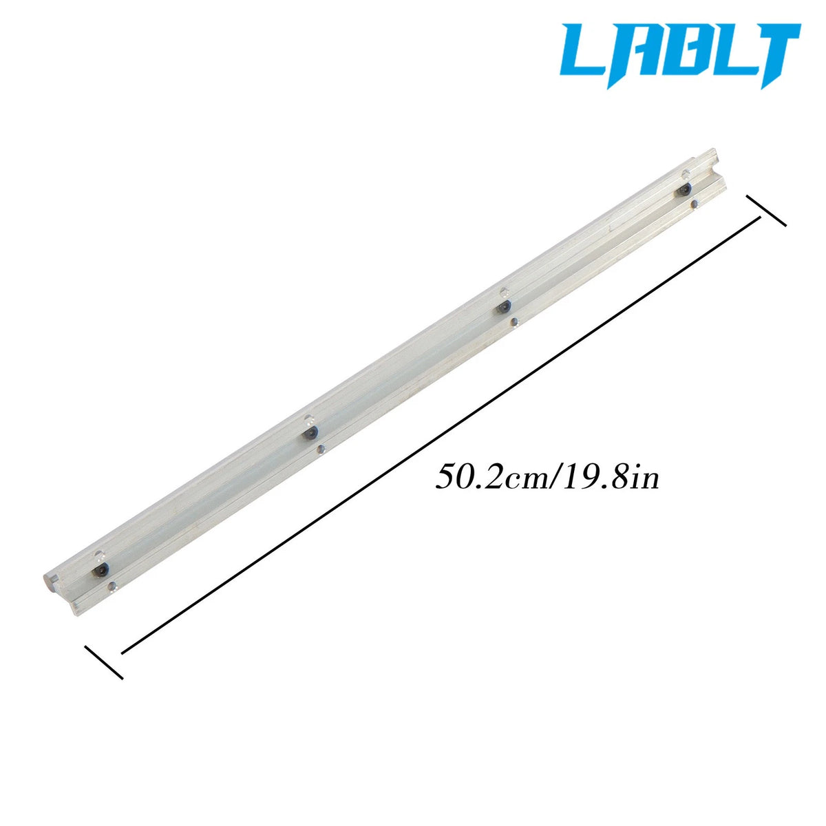 2X SBR12-500mm Linear Shaft Rail with 4X SBR12UU Bearings for LABLT
