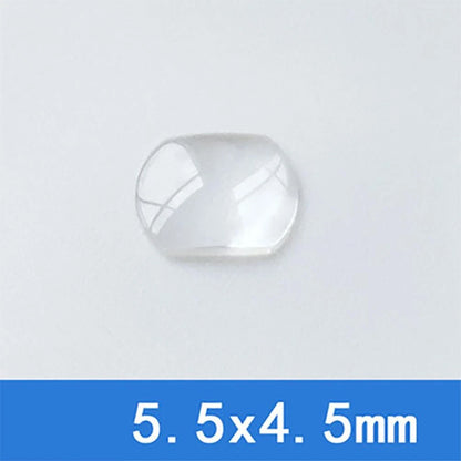 Sapphire Watch Crystal Glass Bubble Magnifier Lens for Calendar Date Window