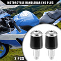 2 Pcs Handlebar End Plug Cap 7/8" for Honda Motorcycle