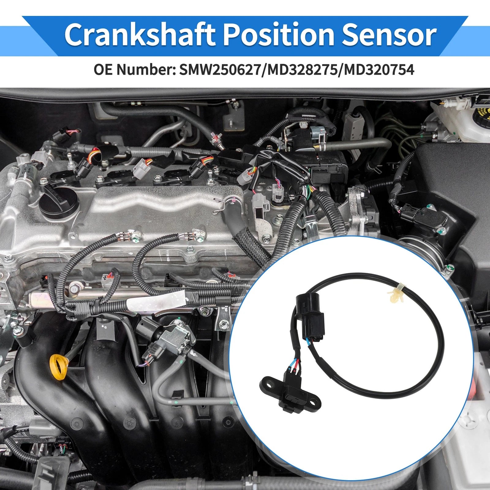 Crankshaft Position Sensor Replacement for Mitsubishi Lancer VII Saloon (2003–2013)