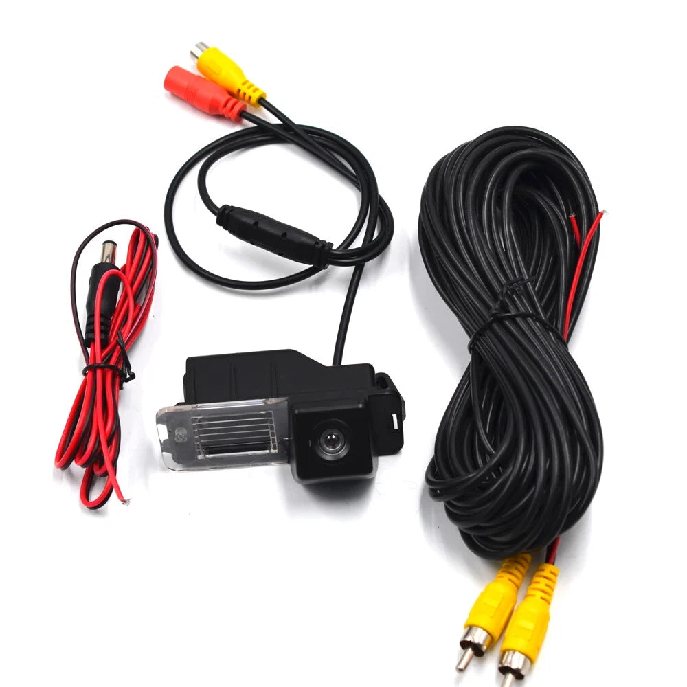 LED number plate light with back-up rear view camera for Passat B6 B7 (2006–2012)