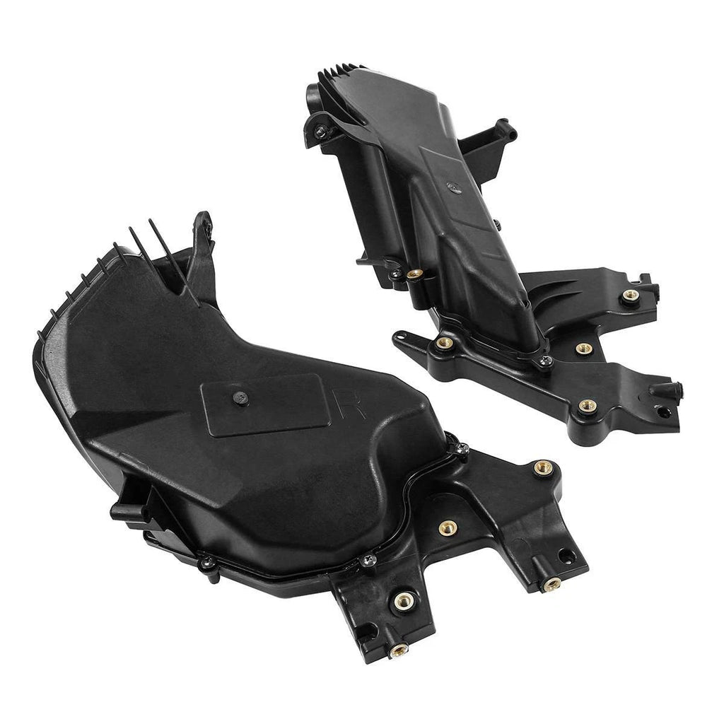 Black Fairing Storage Glove Boxes for Harley Road Glide (2015–2024)