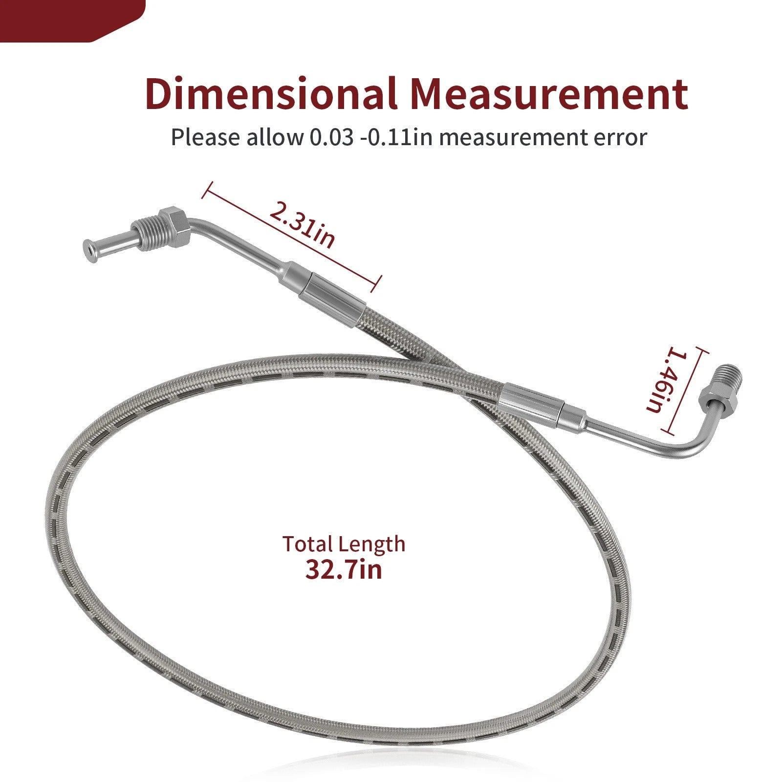 Rear Brake Line 1911669 for Polaris Sportsman 850 SP XP Scrambler (2013–2025)