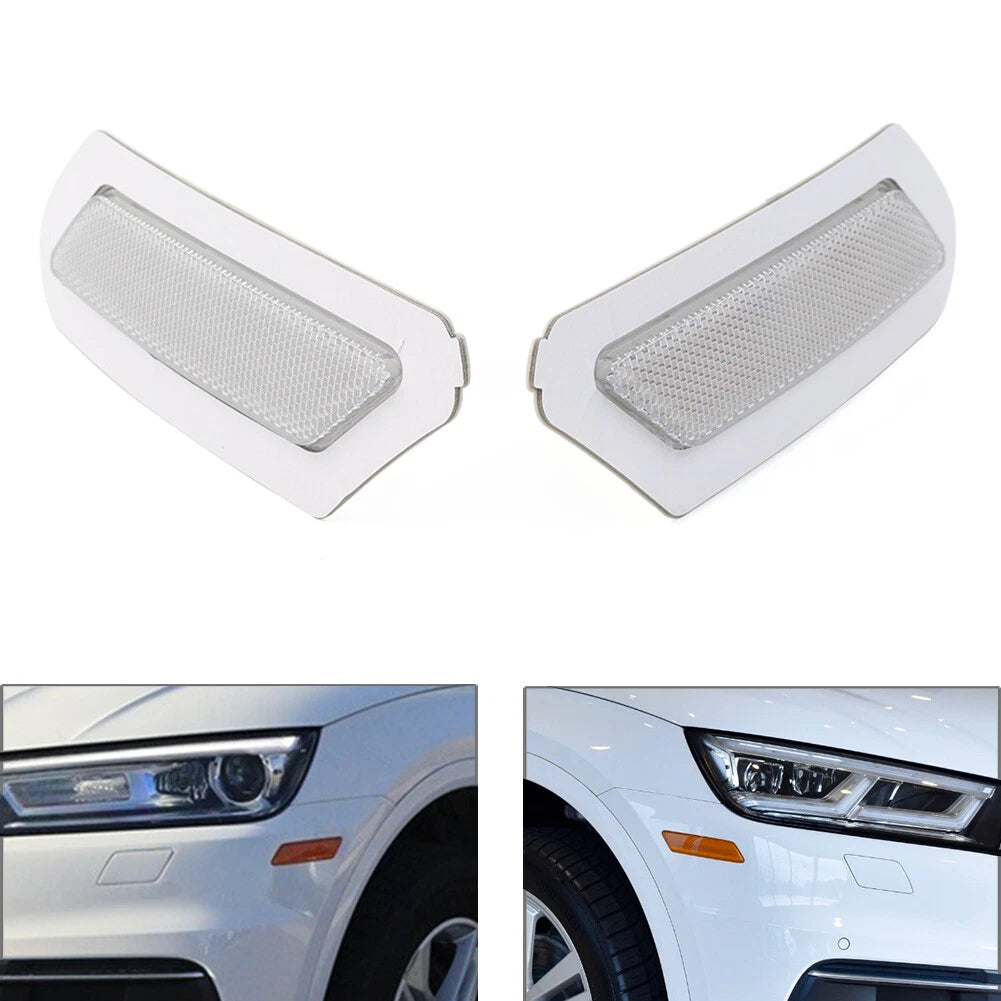 Front Bumper Reflector Indicator Side Marker for Audi Q5 SQ5 (2018–2020)
