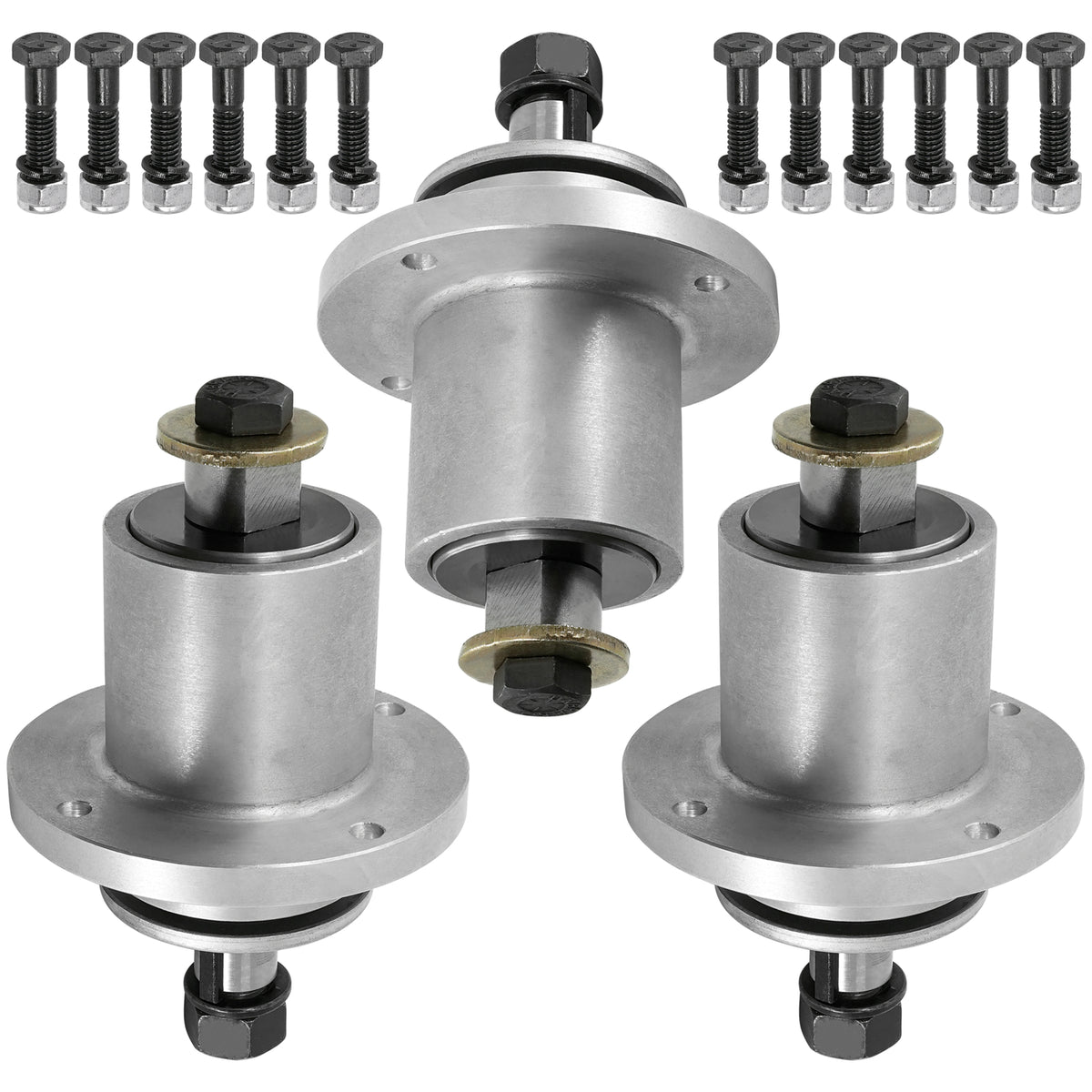 Qty 3 Spindle Assembly Replacement for Scag Freedom Z (2015–2018)