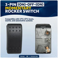 3-Pin Momentary Rocker Switch for Five Oceans (FO1528)
