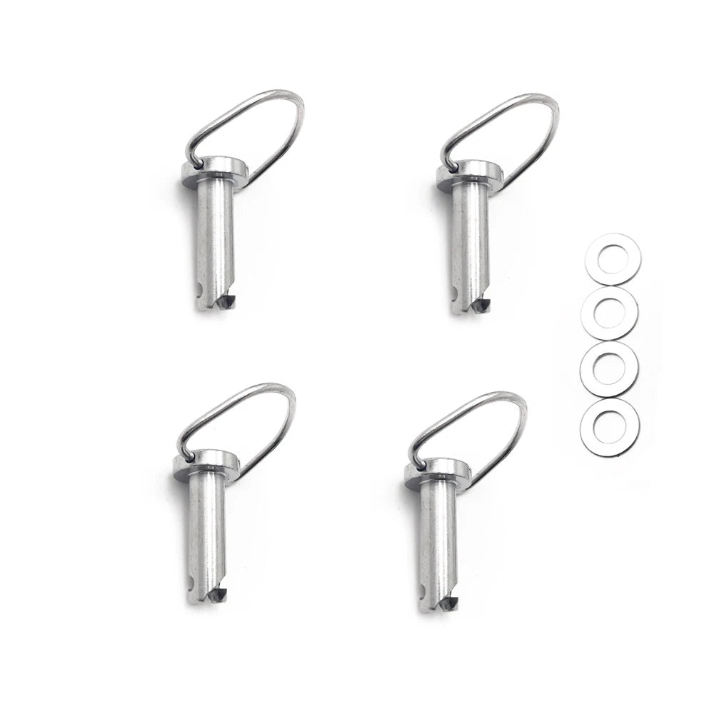 Saddlebag Mounting Pin Stud Bolt for Harley Touring FLHR FLH (Black)