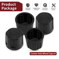 Set of 4 Center Hub Wheel Caps for Suzuki Quadsport 80 Z50 Z90 LT80 LTZ50 LTZ90