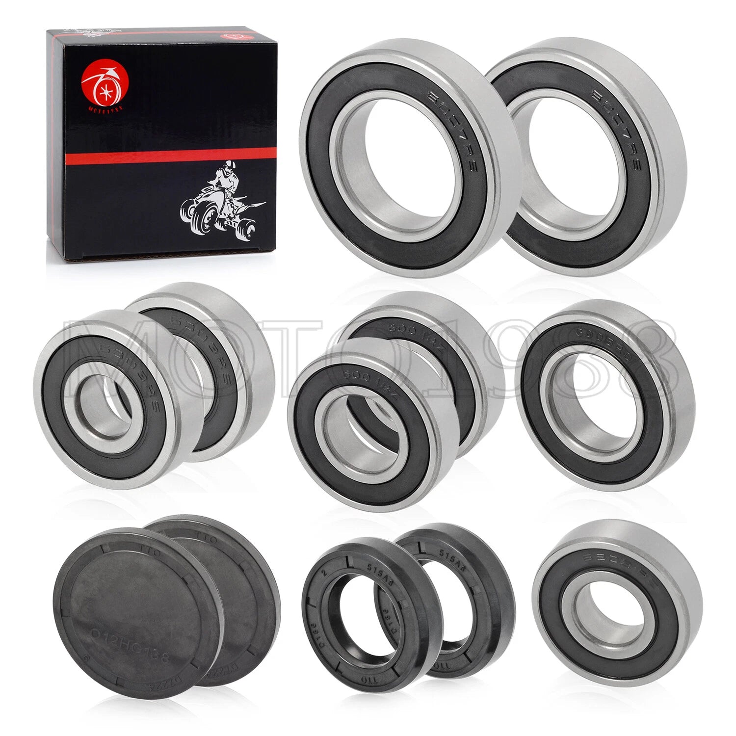 Rear End Bearing Seals Axle Freeze Plugs Kit for EZGO Golf Cart TXT (1994–Present)
