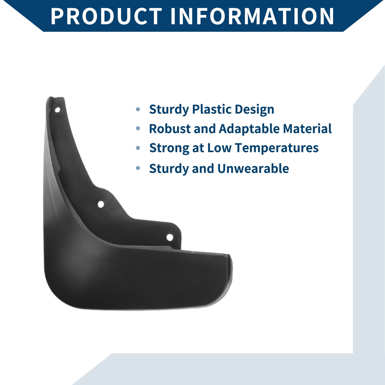 Set of 4 Mud Flaps Splash Guards for Citroen C5 (2014–2016)