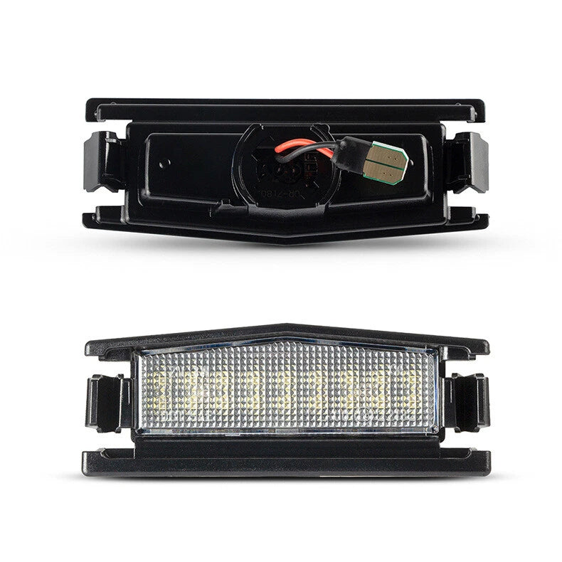 2X LED License Plate Lights for Mazda 2 (2016–Present) D09H-51-270