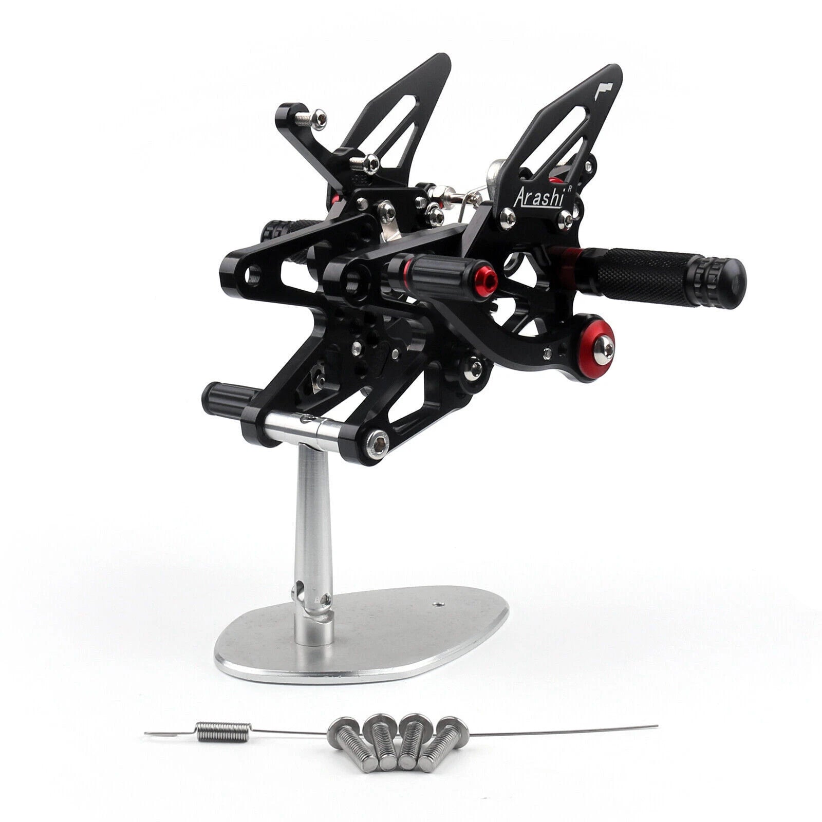 Rearsets Footpegs Pedals for BMW S 1000 RR (2010–2014) Black T9
