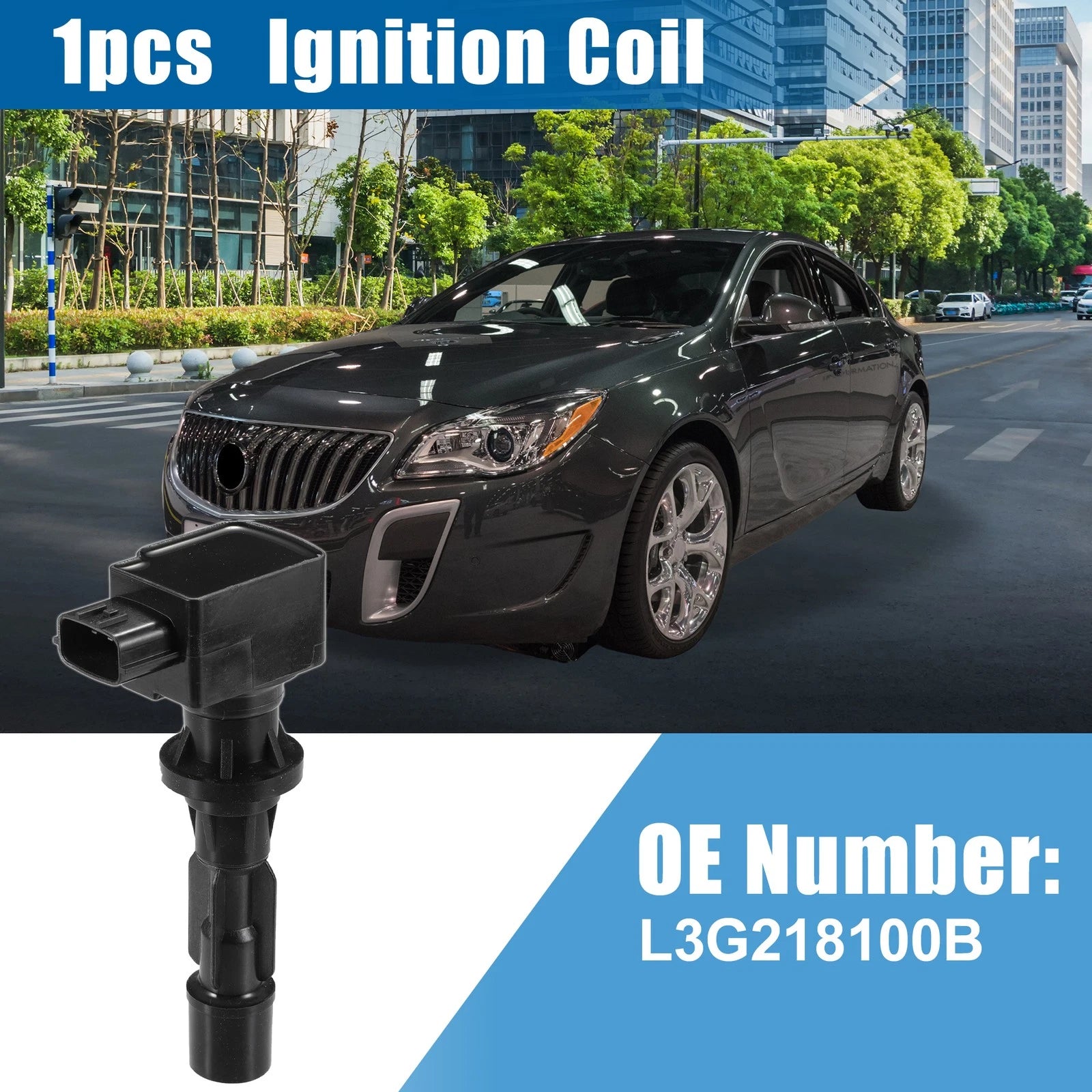 Ignition Coil Replacement for Mazda 3 2.0L (2006–2013) L4 Plastic Metal