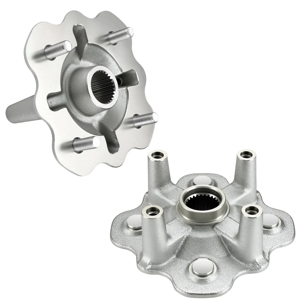 Pair Front Wheel Hub for Yamaha Kodiak 400 450 (2003–2006) YFM400 YFM450