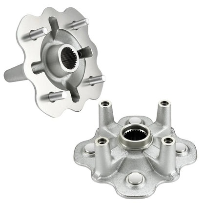 Pair Front Wheel Hub for Yamaha Kodiak 400 450 (2003–2006) YFM400 YFM450