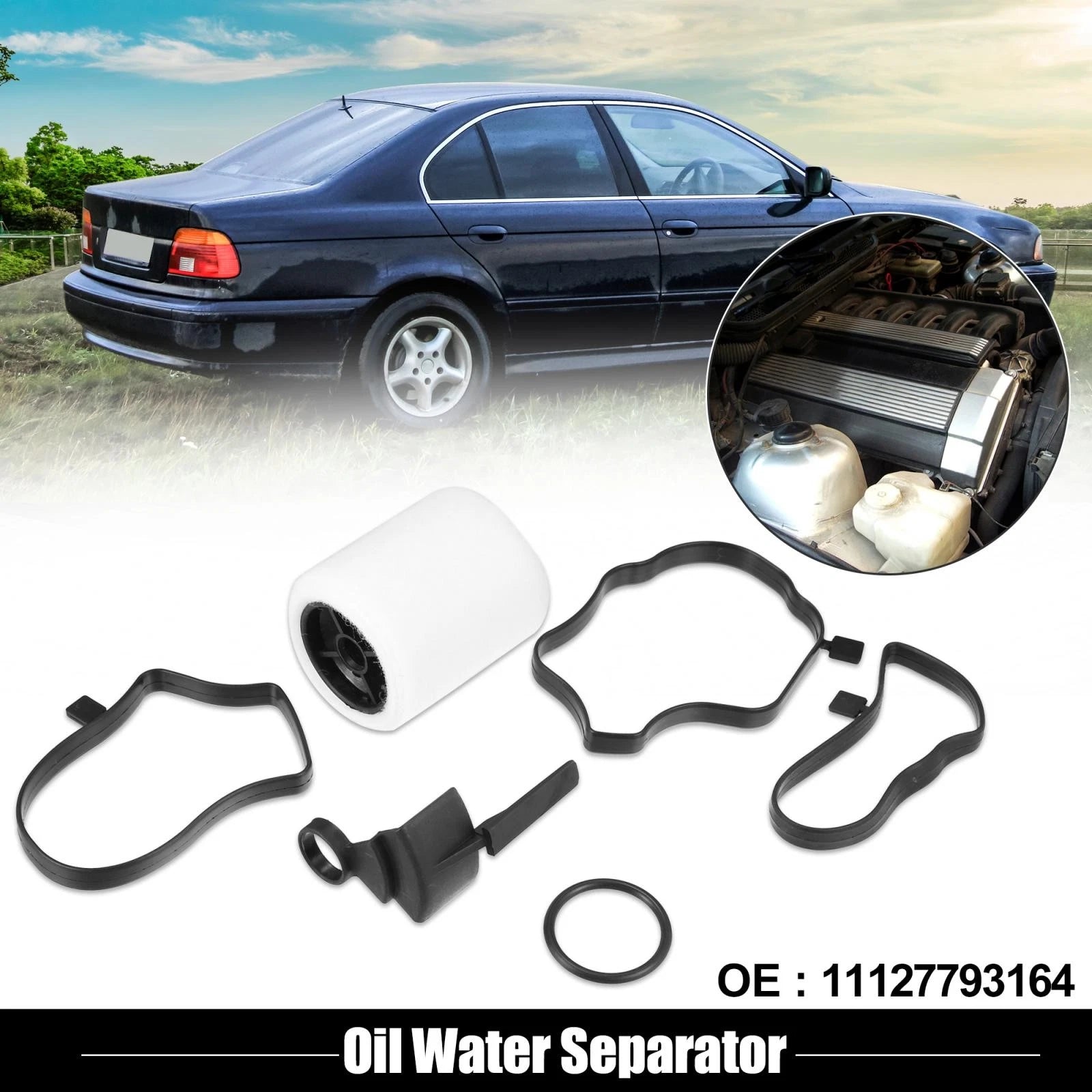 Oil Water Separator Kit for BMW 1 3 Series E81 E87 E46 E90 (2005–2012)