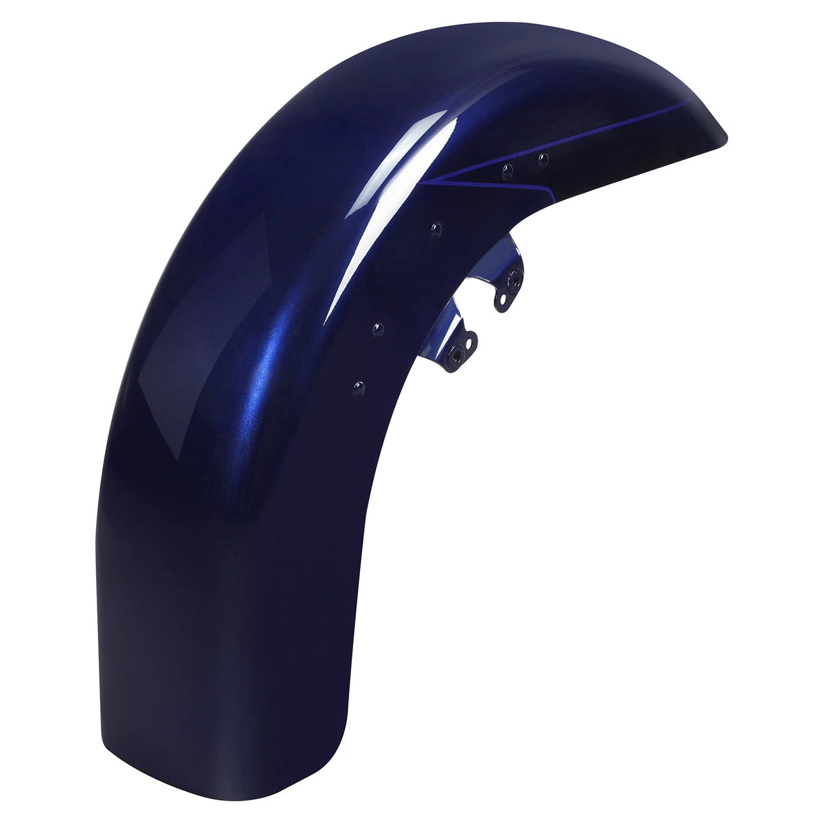 Front Fender for Harley Touring FLTR, FLHX (2014–Present) Zephyr Blue/Black Sunglo