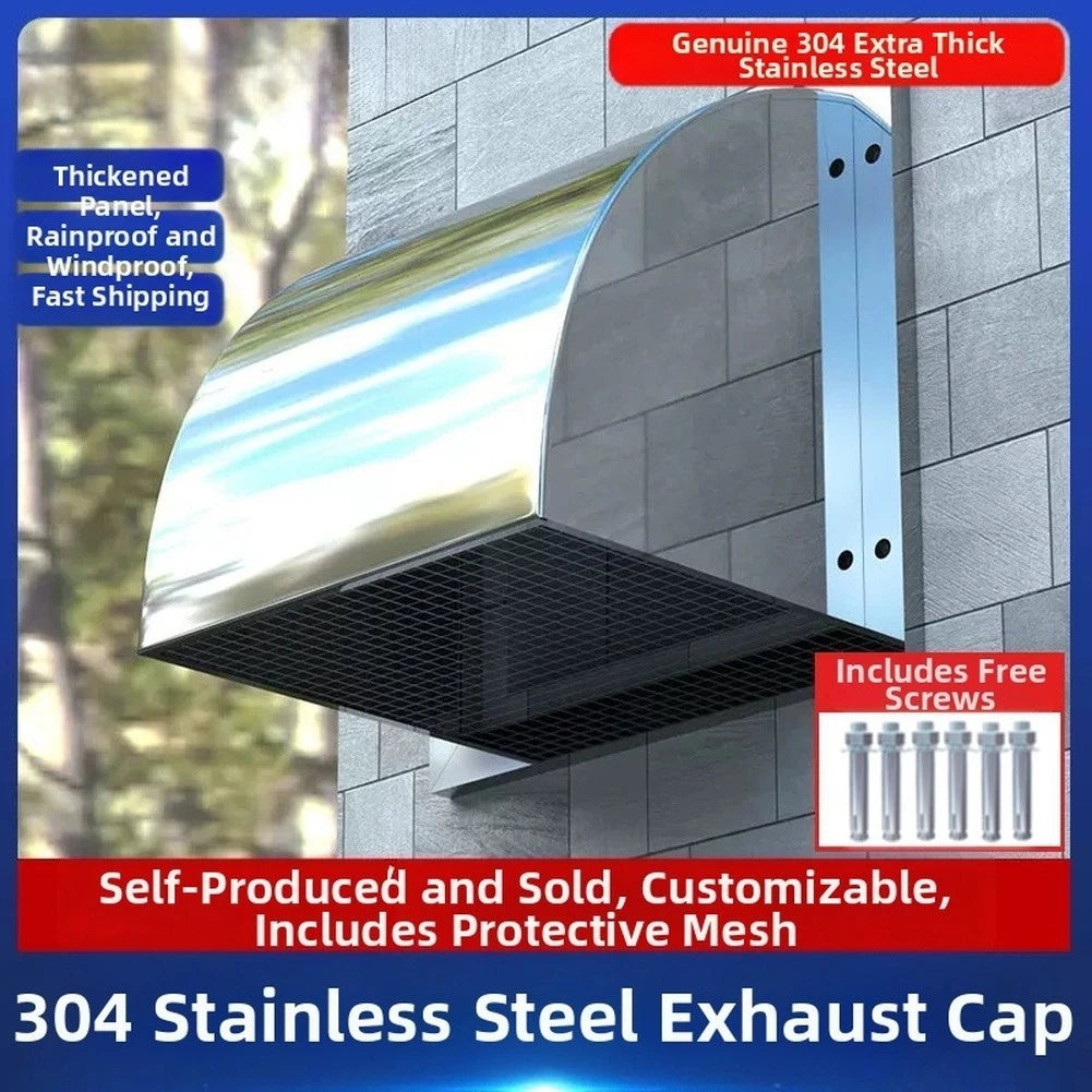 Exhaust System Vent Cap for Stainless Steel (27x16x16cm)