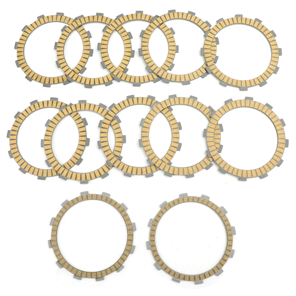 Clutch Friction Plate Kit for Kawasaki ZX1200 Ninja ZX-12R (2001–2006) T9