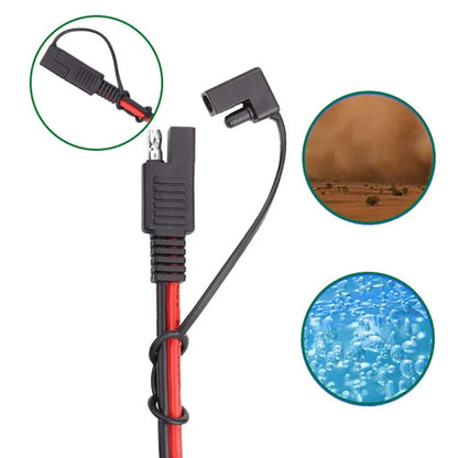180cm SAE to SAE 14AWG Extension Cord with Switch for Camper Trailer