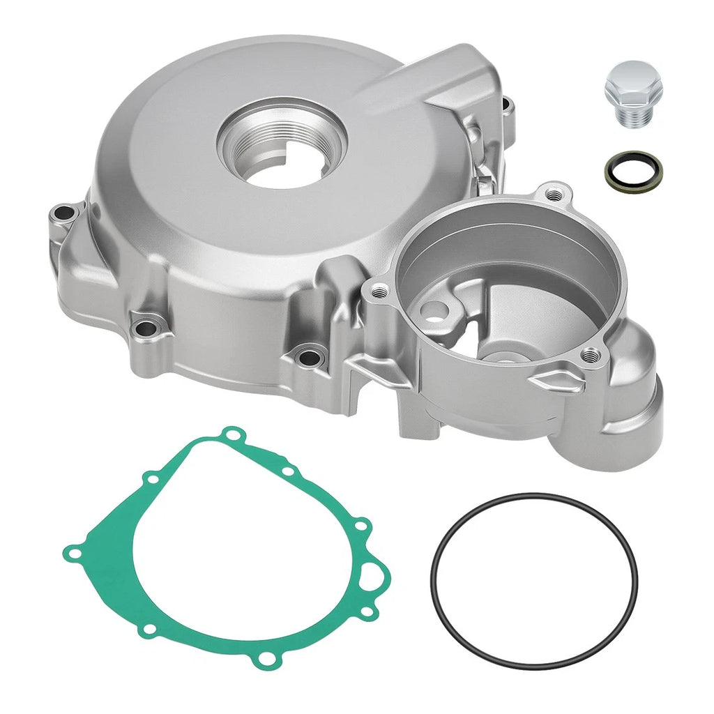 Engine Magneto Stator Cover & Gasket for Suzuki Quadsport Z400 LTZ400 (2003–2008)
