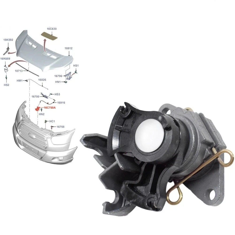 Hood Latch Bracket for Ford Transit Custom (2012–Present)