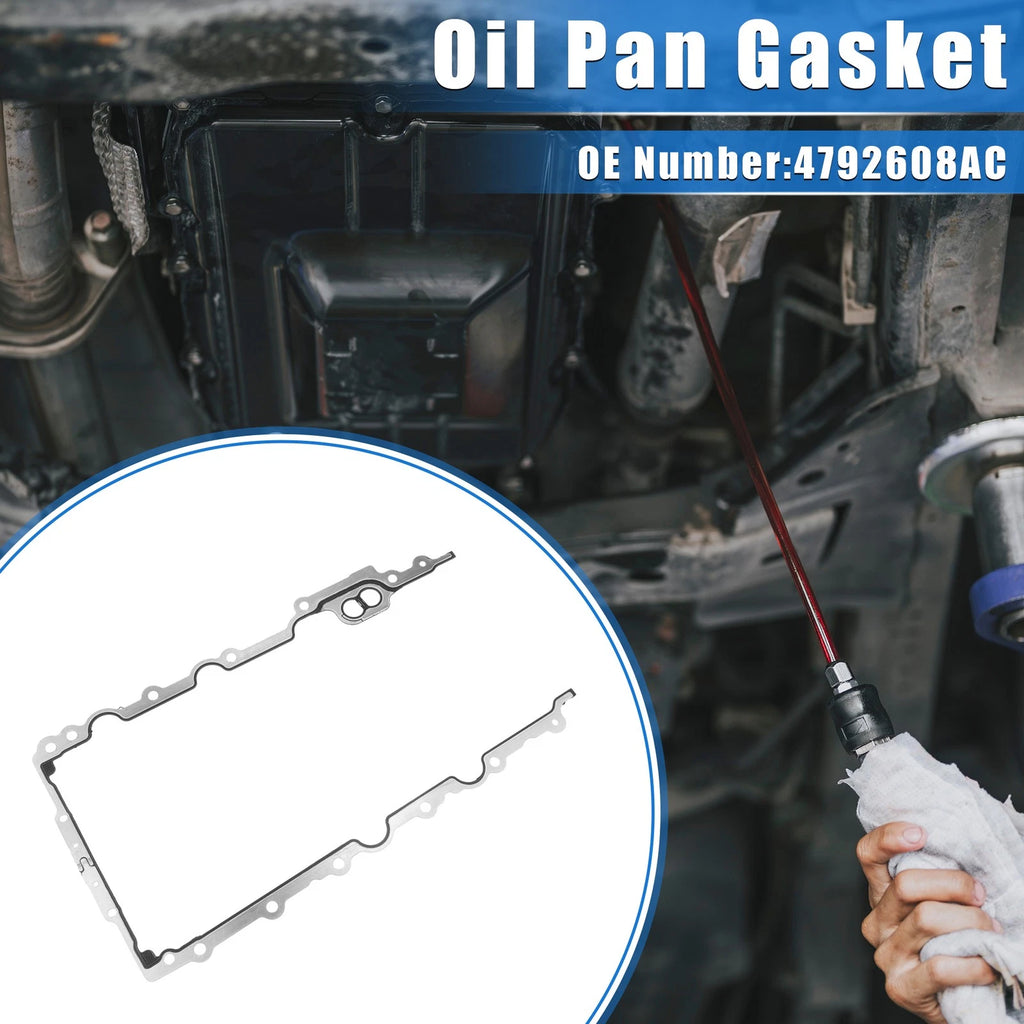 Oil Pan Gasket for Chrysler 300 (2005–2009) Durable Metal Replacement